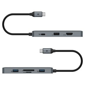 8in1 USB C타입 허브 4K 맥북 멀티 허브 PD2402