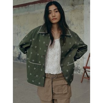 프리터 The KYOTO Jacket Green_F243JK01