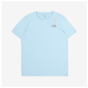 노스페이스키즈반팔티 DQC NT7UQ35U 키즈 리커버리 그래픽 반팔 A (PASTEL BLUE)