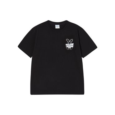아크메드라비 아트웍-반팔-뉴스페이퍼레빗NEWSPAPER RABBIT SHORT SLEEVE T-SHIRT