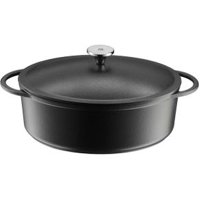 영국 wmf 후라이팬 WMF Roasting Pan Cast Iron 스테인리스 스틸 38.5 x 28 13.3 cm 1630948