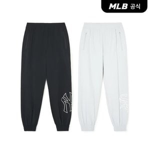 MLB [코리아공식]베이직 빅&메가 로고 썸머 스트레치 우븐 조거 팬츠 (2 COLOR)