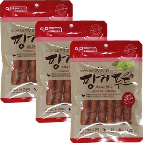 핑거푸드 오리고기핫도그(120g)X3개세트