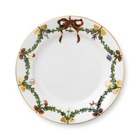 [해외직배송] 로얄코펜하겐 스타플루티드 크리스마스 접시 22cm