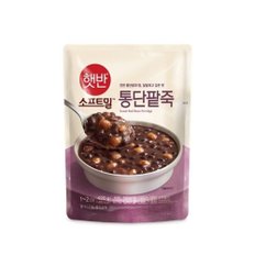 CJ제일제당 햇반 소프트밀 통단팥죽 420g x6개