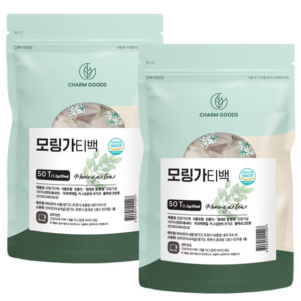 모링가차 티백 50개입 2팩