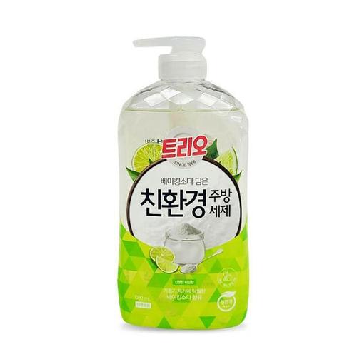 트리오 주방세제680ml/ 산뜻한 라임향/ 과일 채소세정 강력(1)