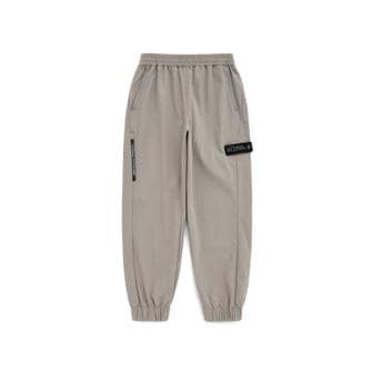 내셔널지오그래픽키즈 [22FW] 키즈 우븐 트레이닝 조거 팬츠 GRAY BEIGE K223UPT210