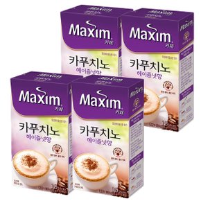 맥심 카페 카푸치노 헤이즐넛향 10T x 4개