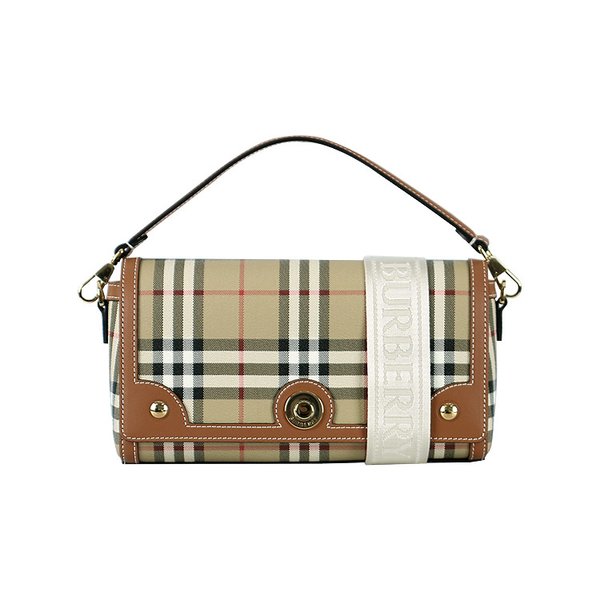 [시흥점] 26SS 빈티지 체크 탑 핸들 노트 크로스백 (8109787)