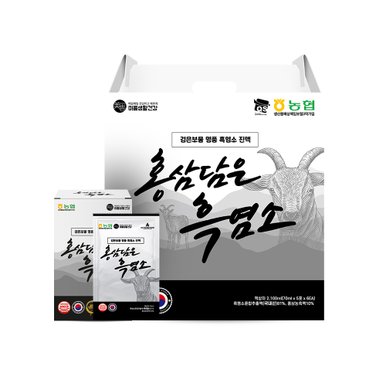 국내산 홍삼담은 흑염소 70ml 1박스 (총 30포)