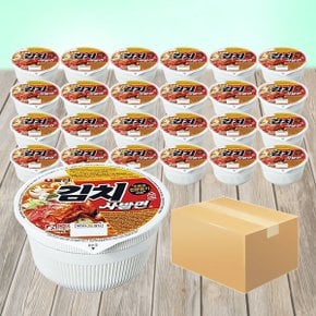 농심 김치사발면 작은컵 86g x 24개 1박스