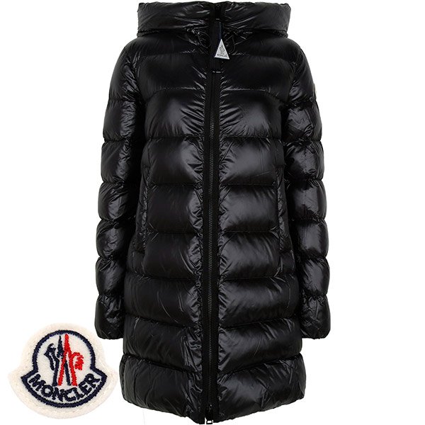 [부산점] 몽클레어 25FW 블랙 수엔느 후드 구스 다운 자켓 1C00012 597YG 999