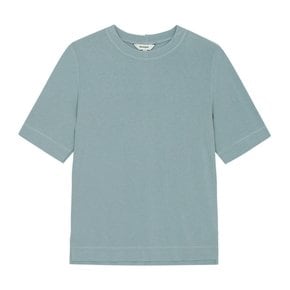 라운드넥 5부 소매 티셔츠 B1F22JTS030