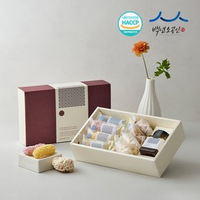 은정답례4호 유과세트 쇼핑백제공 (답례품 돌 결혼식 단체선물 기업 명절선물 수제 전통과자)