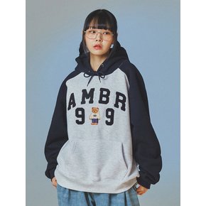 99 Bear Over fit Hoodie AHP1020 (Navy)