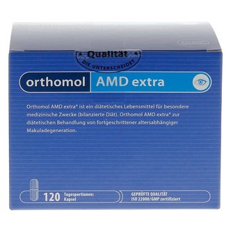  오쏘몰 AMD extra 눈건강 캡슐 120일분