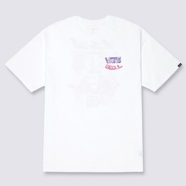 반스 반스 서울 나이트 반소매 티셔츠 VN000U0KWHT1