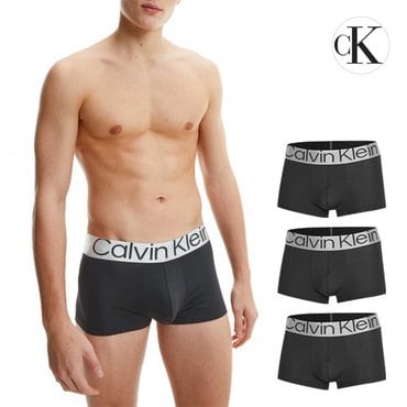 Calvin Klein Underwear 캘빈클라인 CK 언더웨어 로우라이즈 드로즈 남자 속옷 팬티 3팩세트 NB3074A-7V1