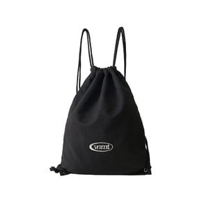 Logo jacquard gym sack_black