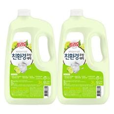 트리오 담은 주방세제, 베이킹 라임, 3L, 2개