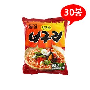 (농심) 얼큰한 너구리 120gx30봉