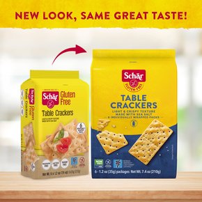 Schar  Schar  글루텐  프리  테이블  크래커  바다  소금  209.8g