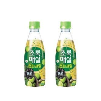  웅진 초록매실 스파클링 제로 350ml 20개