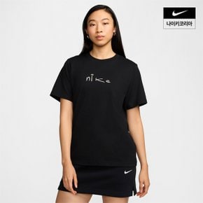 우먼스 나이키 스포츠웨어 티셔츠 NIKE HQ4327-010