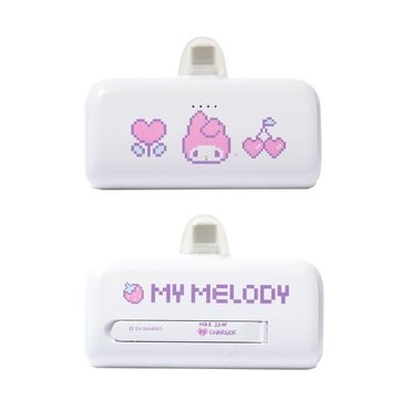 에스투씨엔아이 산리오 PD 20W 도킹형 보조배터리 4500mAh HY-21700 (마이멜로디, C타입)