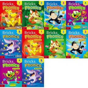 Bricks Phonics SB 1-5 + WB 1-5 세트  전10권