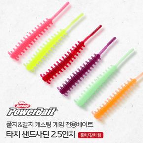 버클리 타치 샌드사딘 2.5인치 볼락 라이트게임 웜 베이트[33344898]