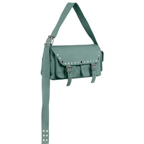 pocket stud shoulder bag-mint