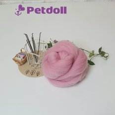 프리미엄 양모펠트 울 50g No619 인디분홍색(인디핑크) 66수 니들펠트 재료