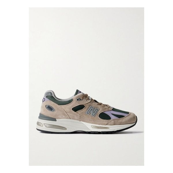 991v2 스웨이드 가죽 메시 스니커즈 뉴트럴 1647597350857180