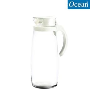 주방소품 오션 디바노물병 1660ml 화이트 유리물병 우유병