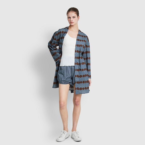 여 코튼 라운지 로브 J206204084096