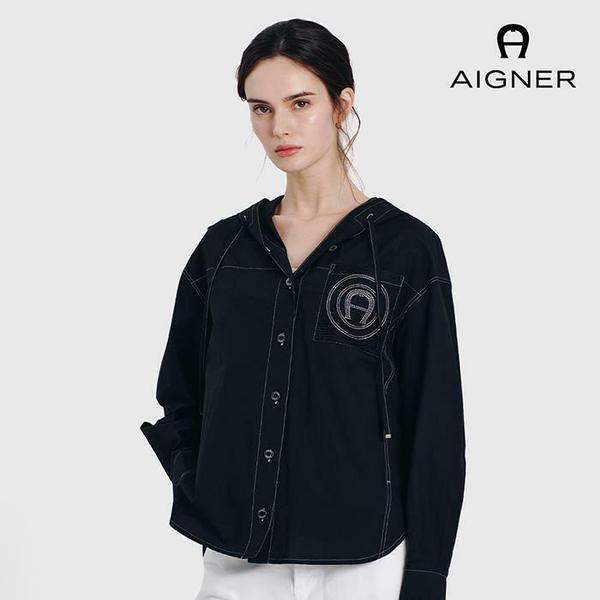 포켓 자수 후드 셔켓