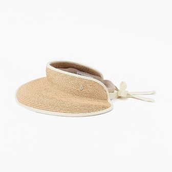 헬렌카민스키 미타 라피아 바이저 Natural/Sand HAT50220 Helen Kaminski Mita Visor