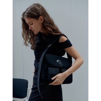 크리스틴프로젝트 POST POCKET BAG(NYLON BLACK PEPPER)