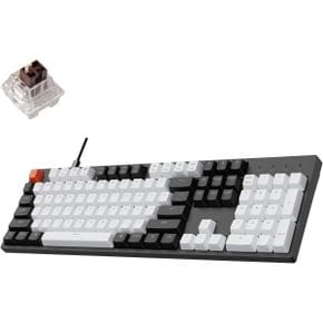 Keychron USA C2 Double-Shot Backlit Tactile Mac/PC Keyboard {상품번호영국 키크론 키보드}