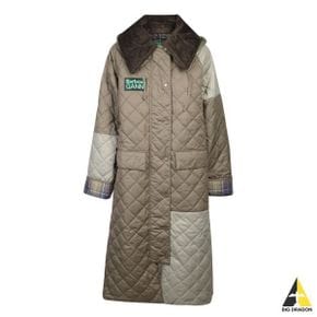 바버 x GANNI Burghley Quilted Jacket (LQU1740 GN51) (가니 버글리 퀼티드 자켓)