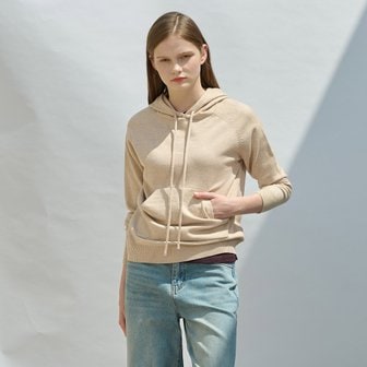 올앤썬드리 [여주점] 올앤선드리 니트 후드 풀오버 A5F8I491