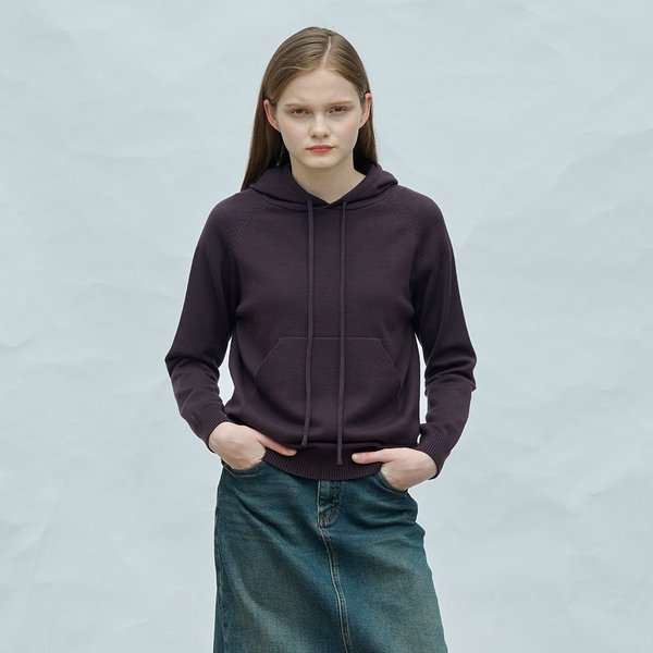 [여주점] 올앤선드리 니트 후드 풀오버 A5F8I491