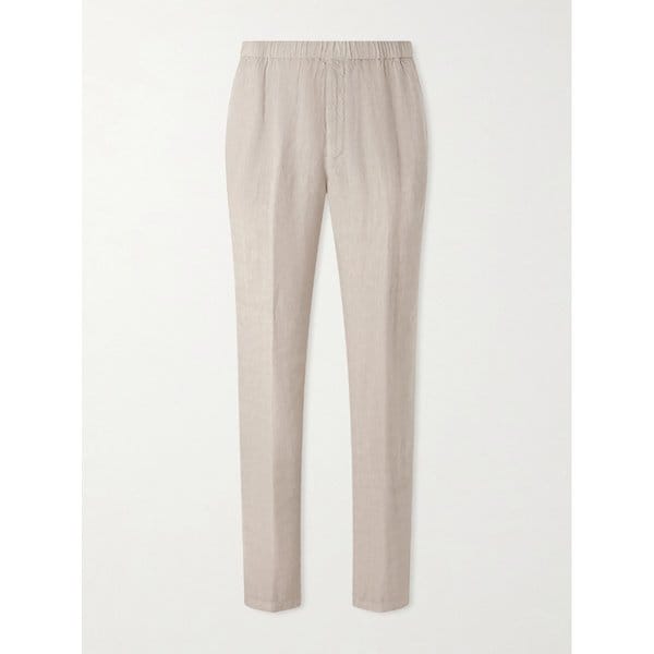 테이퍼드 리넨 팬츠 46376663163084319