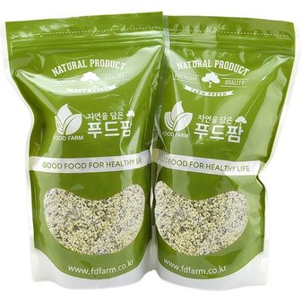  푸드팜 햄프씨드 캐나다 햇햄프씨드 1kg(500g+500g)