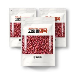 고인돌 `강화도 안종옥 농부` 햅 팥 적두 동지팥죽_고인돌잡곡 1.5kg (500g 3개)