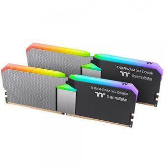 에스투씨엔아이 써멀테이크 DDR5-6600 CL32 TOUGHRAM XG RGB 블랙 패키지 (32GB(16Gx2))