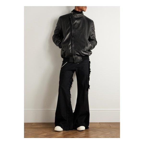 할리우드 플라이트 가죽 재킷 블랙 46376663162857339