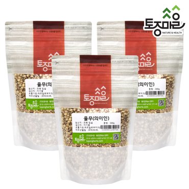 토종마을 국산 율무(의이인) 300g X 3개